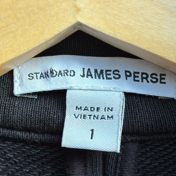 James Perse Double Breasted Black Coat Sz 1, Small - Picture 3 of 7